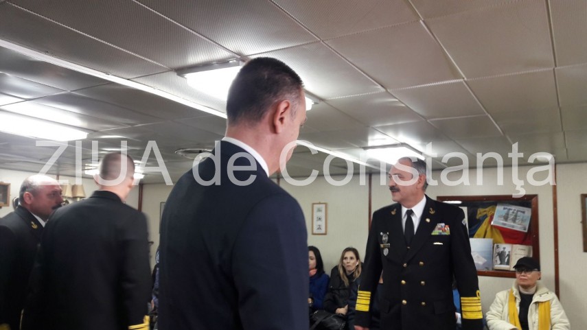 imagini de la eveniment ministrul apararii nationale a vizitat astazi portul militar constanta declaratiile