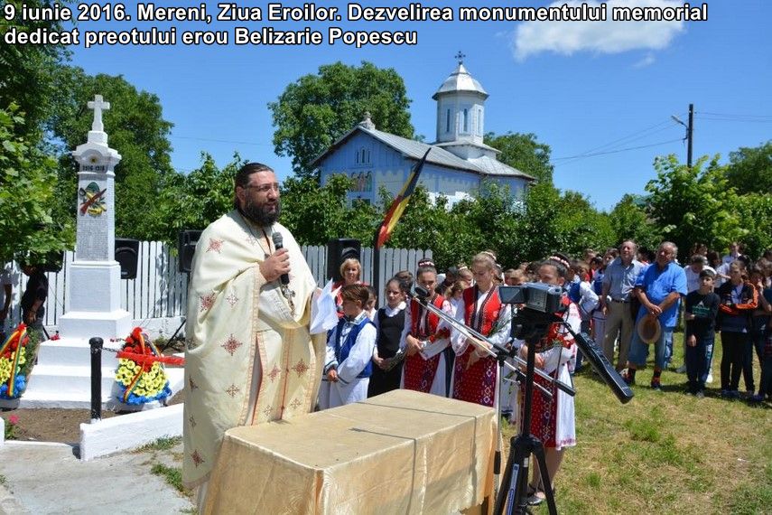 preotul erou belizarie popescu la turtucaia sub un mal ferit de gloante facea rugaciuni de acolo nimeni