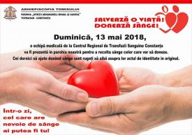 Donatorii de sânge, așteptați la Topraisar. Unde a fost amenajat un spațiu pentru recoltare de sânge