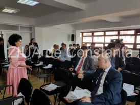 Imagini de la eveniment. Conferința „Beneficiile Cooperării Teritoriale” la Primăria Cumpăna. Zeci de invitați participă (galerie foto+video)  