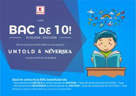 Absolvenţii de liceu care iau nota 10 la Bacalaureat vor intra gratuit la Untold şi Neversea 