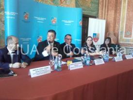 LIVE TEXT Imagini de la eveniment Vicepremierul Paul Stănescu, în vizita de lucru la edificiul roman cu mozaic și la MINAC (galerie foto)                     