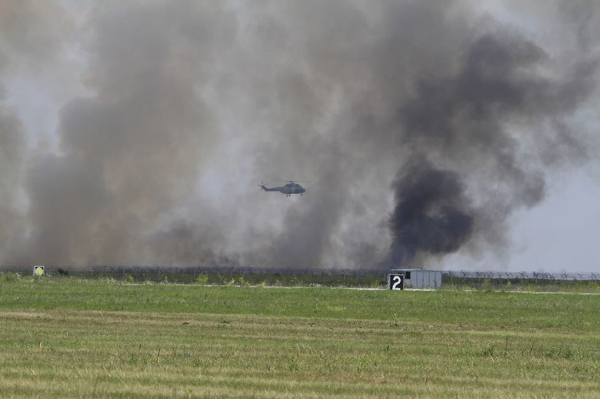 accident aviatic la baza borcea din fetesti un mig 21 lancer s a prabusit la un show aviatic 663760