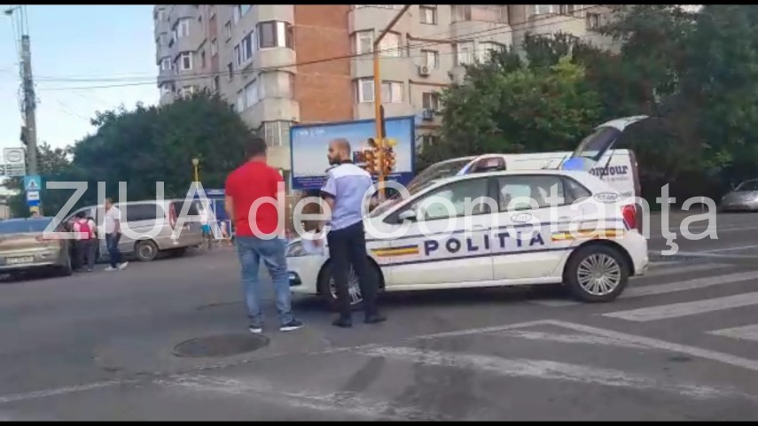 accident in zona institutului de marina din constanta doua autoturisme implicate 663787
