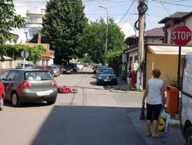 Accident rutier la Eforie Nord. Un bărbat de 83 de ani aflat pe un moped a fost rănit. Ce au stabilit polițiștii (galerie foto)