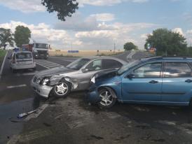 Județul Constanța Accident rutier la ieșire din Hârșova. Două mașini implicate 