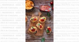 lauraadamache.ro Bruschette cu macrou in sos tomat