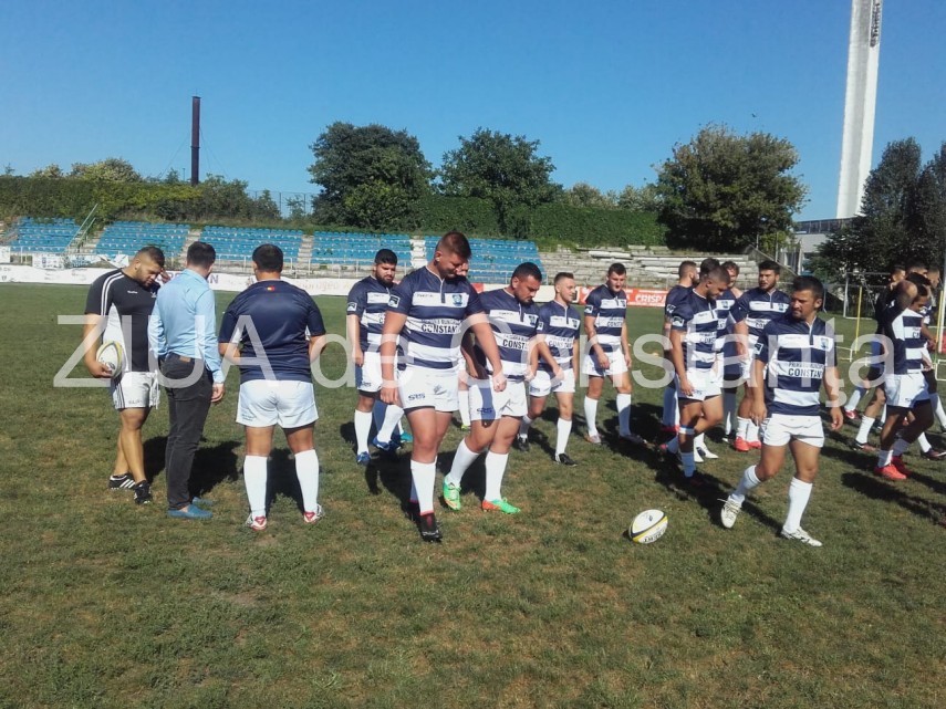 imagini de la eveniment echipa de rugby tomitanii constanta nou promovata in superliga si a prezentat