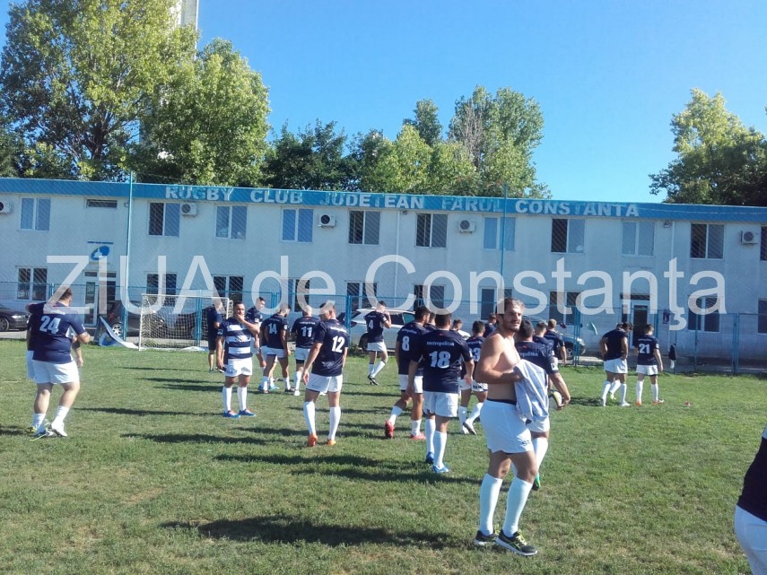 imagini de la eveniment echipa de rugby tomitanii constanta nou promovata in superliga si a prezentat