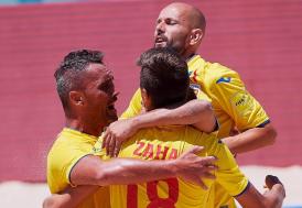 Cantonament la Eforie Nord pentru Naționala României de fotbal pe plajă