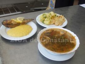 Meniu de sărbătoare, oferit de Arimex Comexim 2000 SRL pacienţilor din Constanţa, de Adormirea Maicii Domnului 