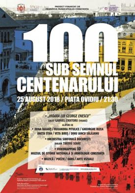 Spectacol-eveniment la Constanţa! „Sub semnul Centenarului” va putea fi admirat în Piaţa Ovidiu