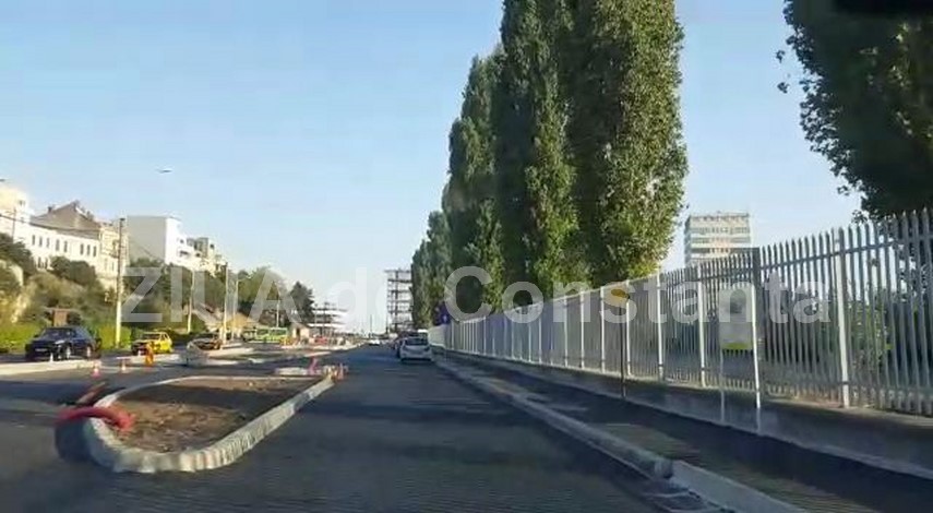 lucrarile de reamenajare a strazii termele romane in zona poarta 1 la final cum arata acum detalii din