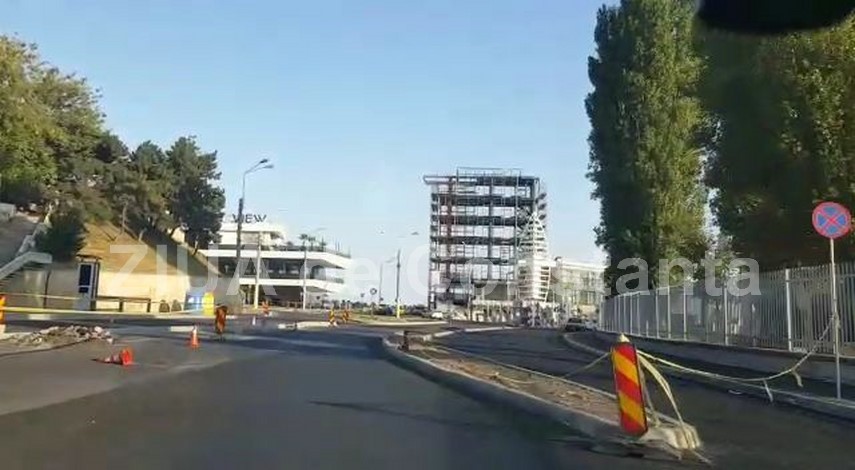 lucrarile de reamenajare a strazii termele romane in zona poarta 1 la final cum arata acum detalii din