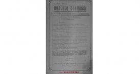 Analele Dobrogei, anul 1, nr. 4, 1920