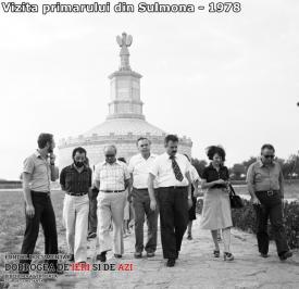 Vizita primarului din Sulmona - 1978