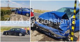 Carambol între Hârşova si Ţepeş Vodă. Iată câte persoane sunt afectate (galerie foto + video)             