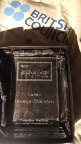 Liceul Teoretic „George Călinescu” Constanța premiat pentru rezultatele deosebite obținute de candidați la examenele Cambridge