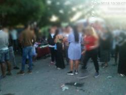 Constanţa Nuntaşi care tulburau liniştea publică, amendaţi de poliţiştii locali (galerie foto + video)  