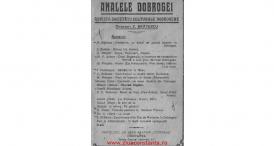 Analele Dobrogei, anul 2, nr. 3, 1921