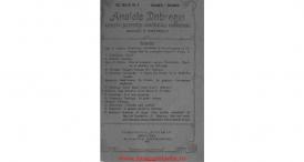 Analele Dobrogei, anul 3, nr. 4, 1922