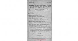 Analele Dobrogei, anul 13-14, 1932-1933