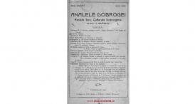 Analele Dobrogei, anul 15, 1934