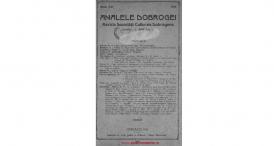 Analele Dobrogei, anul 16, 1935