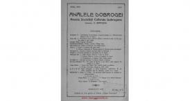 Analele Dobrogei, anul 18, 1937