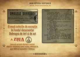 #citeşteDobrogea „Românul în Dobrogea calcă pretutindeni pe ruinile măririi strămoşilor săi“. Lucrări din Biblioteca Virtuală ZIUA de Constanţa 