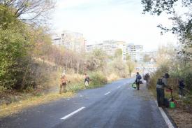 Acţiune de igienizare în zona Valea Portului din Constanţa. Ce amenzi riscaţi dacă aruncaţi gunoiul pe stradă (galerie foto)