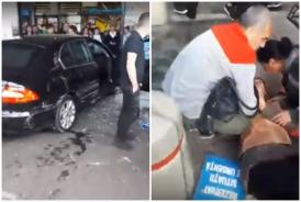 Un şofer a intrat cu maşina în mulţime, la un mall din Brăila. Mai multe persoane au fost rănite              