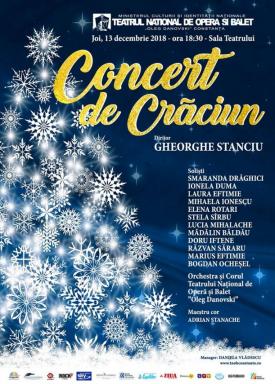 Ultimul eveniment al anului la Teatrul Național de Operă și Balet „Oleg Danovski” din Constanța, un concert de Crăciun 