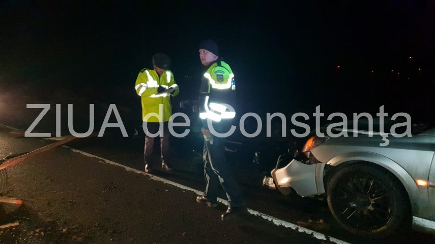 accident rutier intre ciocarlia si cobadin patru victime dintre care una inconstienta implicate un autoturism