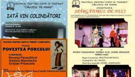 Teatrul pentru Copii și Tineret „Căluțul de Mare” îi invită în această săptămână pe cei mici la trei spectacole consacrate.