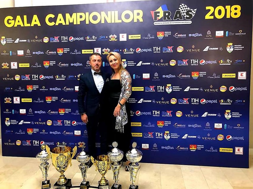 emil ghinea si transitions team pe podiumul galei campionilor federatiei romane de automobilism sportiv
