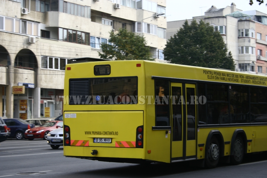 Program special. Mersul autobuzelor RATC Constanţa pentru astăzi