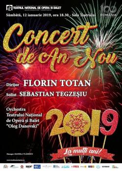 Tradiționalul Concert de An Nou, spectacolul de început de an oferit de Teatrul Național de Operă și Balet „Oleg Danovski”