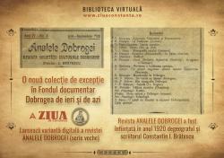 #citeșteDobrogea „De vorbă cu țăranii dobrogeni“. Lucrări din Biblioteca Virtuală ZIUA de Constanța