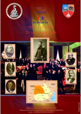 160 de ani de la Mica Unire sărbătoriți la Muzeul de Istorie Națională și Arheologie Constanța