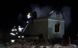 Incendiu în județul Olt. O persoană și-a pierdut viața (galerie foto+video)