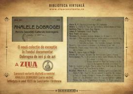 #citeşteDobrogea „Falezele Mării Negre“. Lucrări din Biblioteca Virtuală ZIUA de Constanţa 