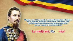 Sărbătorim 160 de ani de la Unirea Principatelor Române!