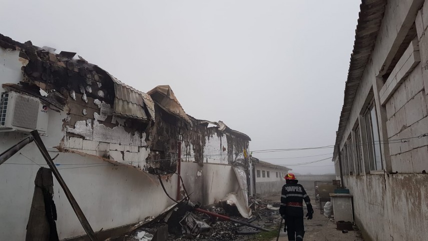 incendiu in judetul constanta arde un motel cu restaurant 683337