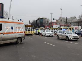 Constanţa. Femeie, lovită pe trecerea de pietoni din zona City Park Mall (galerie foto+video)    
