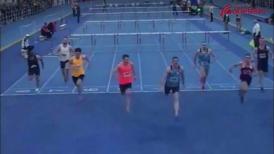 „O cursă care dă speranţe“ Adrian Boldeanu şi Radu Costache, pe podium. Atleţi de la CS Farul, în duel la 60 de metri garduri, la Naţionale