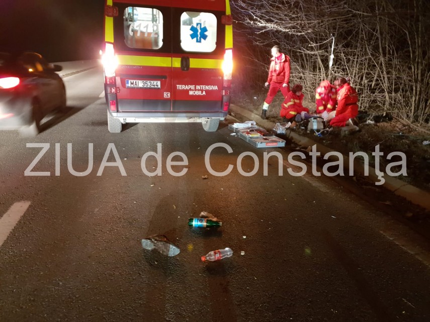 Imagini De La Eveniment Accident Rutier Grav Pe șoseaua Mangaliei