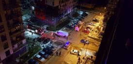 Pericol de explozie într-un bloc din Brașov. Zeci de persoane au fost evacuate în miez de noapte (galerie foto+video)