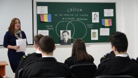 Proiect educaţional în parteneriat - Colegiul Naţional Militar „Al. I. Cuza“ şi ZIUA de Constanţa #citeşteDobrogea. Critica de la margine la centru. Pericle Martinescu (galerie foto)  