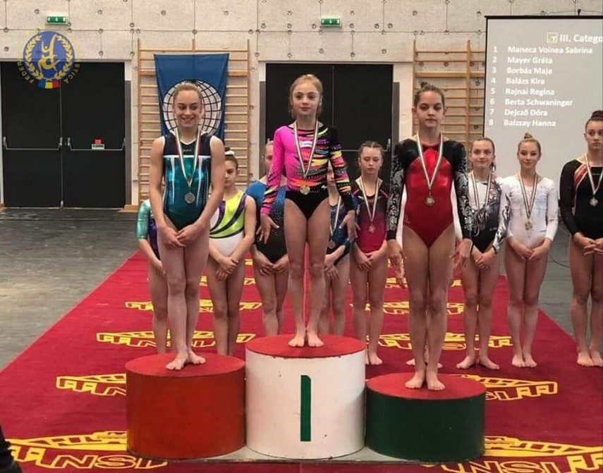 la prima participare internationala sabrina maneca voinea a cucerit trei medalii de aur la memorialul
